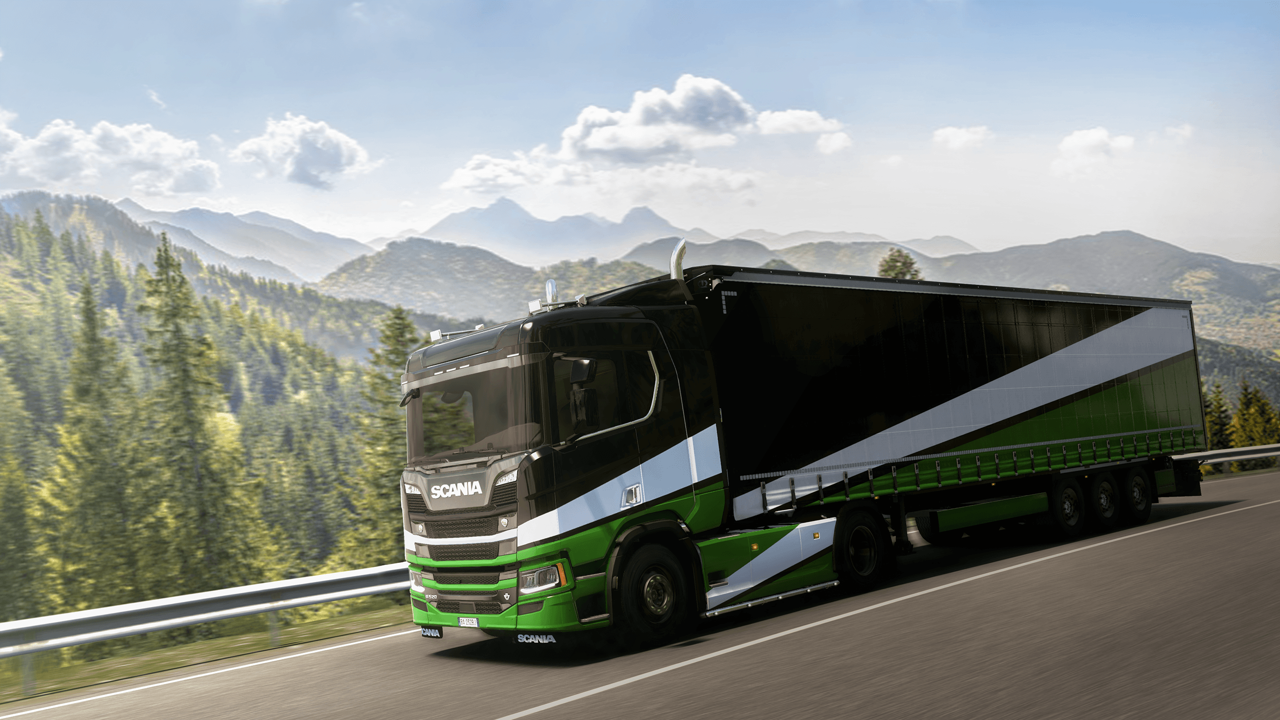 Truck driving with Nub VTC paintjob